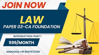 LAWCA foundation Malayalam Classes Introduction part 1 MARZOOQ [upl. by Ellwood]