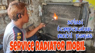 SERVICE RADIATOR MOBIL DI JAMIN TEMPERATUR ADEM 🥶 [upl. by Armillia240]