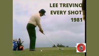 1981 Lee Trevino Every Shot  International Pro Celebrity Golf [upl. by Aneeh522]