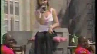 Britney Spears  Baby One More Time Live at Disney World 1999 Rare Video [upl. by Koal]