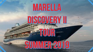 Tui Marella Discovery 2 Cruise Ship Tour Summer 2019 GoPro Hero 7 Black [upl. by Elleinnod]