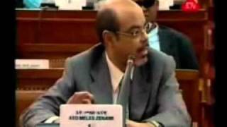 Kibebew Geda vs Tyrant Meles Zenawi [upl. by Asyla325]