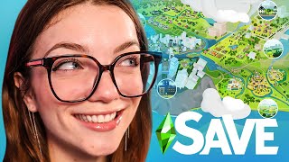 Voici la MEILLEURE Sauvegarde Sims 4  🌍 [upl. by Morell824]