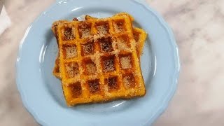 Waffle Churros alla Zucca  Ricetta  SugarDany89 [upl. by Grevera]