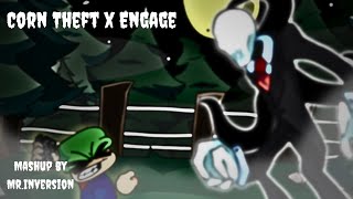 Fnf Mashup Kalampokiphobia  Corn Theft x Engage Bambi vs Slenderman [upl. by Melborn889]