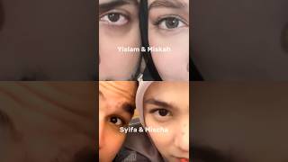 Mischa Syifa vs Yislam Miskah 💚💙 [upl. by Suryc]