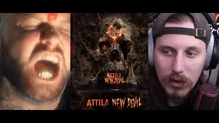 Attila tease new song New Devil feat Dickie Allen of Infant Annihilator [upl. by Anauqed2]