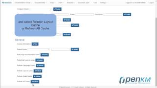 OpenKM  content management example [upl. by Wyon277]