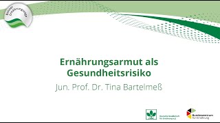 Ernährungsarmut als Gesundheitsrisiko [upl. by Silverstein]