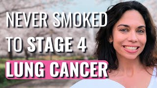 My Early Signs of STAGE 4 Lung Cancer  Ashley  Lung Cancer  The Patient Story [upl. by Annovahs]