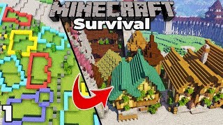 Starting My Perfect Minecraft World  Survival Lets Play  Episode 1 [upl. by Kurth549]