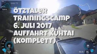 Rennrad Bergtraining Kühtai Auffahrt von Ötz komplett [upl. by Atilahs751]