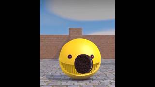 Robot pacman vs Oreo shorts [upl. by Ariane]