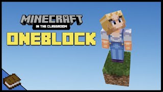 How to Play OneBlock  MINECRAFT EDUCATION [upl. by Aceissej]