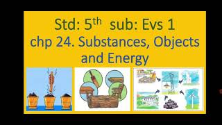 std 5th Substances Objects and Energy Evs 1 chapter 24 [upl. by Kikelia]