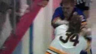 Ulf Samuelsson Hit Cam Neely 1991 Conference Final Game 3 [upl. by Kurland]