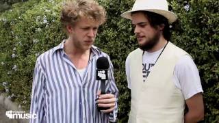 Mumford and Sons interview Laneway Festival 2010 [upl. by Ogirdor219]