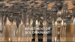 Revêtement de sol drainant [upl. by Hsakiv]