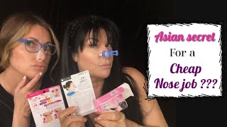 MY CHEAP NOSE JOB  Nose Up  Nose Corrector Without Surgery need a quick fix [upl. by Elisabet]