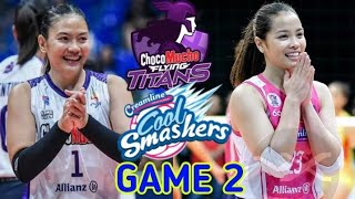 PVL LIVE  CHOCO MUCHO vs CREAMLINE GAME 2  FINALS  LIVE SCORES and COMMENTARY [upl. by Hege]