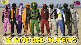 GTA 5 ONLINE  HOW TO GET 10 MODDED OUTFITS AFTER PATCH 169  CLOTHING GLITCHES amp More [upl. by Omora]