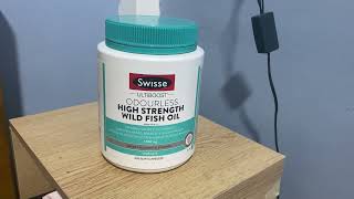 HONEST review of the Swisse High Strength Fish Oil [upl. by Enelak165]