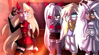 Hazbin Hotel Angel React To Charlie  Gacha React [upl. by Arne692]