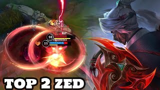 Wild Rift Zed  Top 1 Zed Gameplay Rank sovereign [upl. by Annoik844]