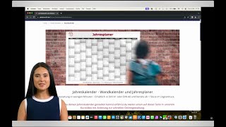Jahresplaner  Wandkalender DIN A1 und DIN A0 online gestalten und ab 1 Stück drucken lassen [upl. by Gabrielle689]