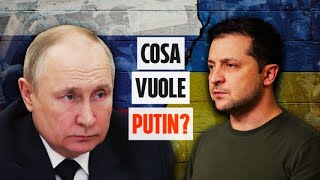 Cosa vuole la Russia dallUcraina Le tre condizioni di Putin per porre fine alla guerra [upl. by Rosen]