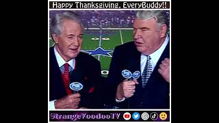 Happy Thanksgiving EveryBuddy Feat John Madden amp Pat Summerall NFL Thanksgiving JohnMadden [upl. by Nawoj]