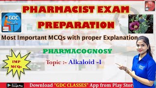 Alkaloidsi  Pharmacognosy MCQS WITH EXPLANATION [upl. by Romina]