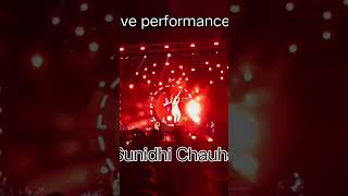 Live performance in IIT Roorkee sunidhichauhanofficial01 [upl. by Nogam180]