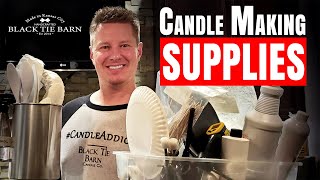 Candle Making Supplies  Materials and Tools Beginner to Experienced [upl. by Anelliw]