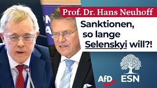 Unfassbare Ansage von EUKommissionsvize – Prof Dr Hans Neuhoff AfD [upl. by Oiramaj]