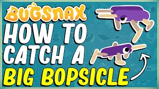 HOW TO CATCH A BIG BOPSICLE IN BUGSNAX  CROMDO  COLD FEET SUGARPINE WOODS [upl. by Attebasile953]