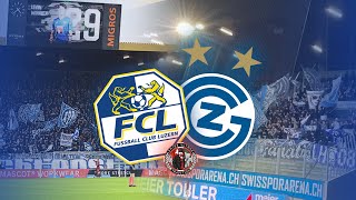 FC LUZERN VS GC ZÜRICH  031124  Atmosphere Fanchants  SwissUltrasTradition [upl. by Jessi686]