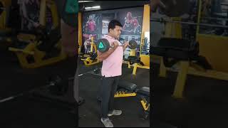 Biceps exercise in gym [upl. by Haya]