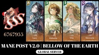 REVERSE1999 V20  MANE POST  BELLOW OF THE EARTH  TOP 20 SCORE GLOBAL SERVER [upl. by Edrea982]