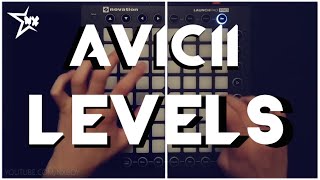 Avicii amp Nx  Levels Launchpad Pro Cover [upl. by Gord82]