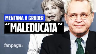 Enrico Mentana attacca Lilli Gruber e La7 “Maleducata nessuno della rete ha preso le distanze” [upl. by Anilegna404]