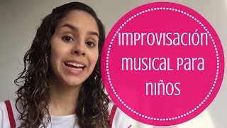 ¿Cuándo utilizar la improvisación en musicoterapia para niños [upl. by Bowne]