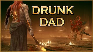 DRUNK DAD  Elden Ring Messmer VS Radagon Lvl 1 No Hit No Blessings nohit shadowoftheerdtree [upl. by Nyleek]