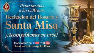 ⚜️ Rosario y SANTA MISA DOMINICAL ⚜️ y Adoración Eucarística  29 de Septiembre 630am [upl. by Thirion]