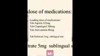 myocardial infarctionloader dose Sudarshanlipane177 💊✨⛑️🏥🏥🏥⛑️⛑️⛑️🩺⛑️🤕 [upl. by Gans]