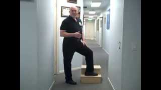 Russian Step Up Exercise by Dr Alfred Garbutt [upl. by Drofhsa]