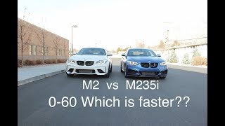 M2 Vs M235i 060 performance test Which is faster [upl. by Aneehta]