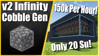 v2 Infinity Cobblestone Generator  Minecraft Create Mod Showcase [upl. by Nido156]