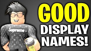 TOP 100 GOOD DISPLAY NAMES For Roblox Boys  Roblox DISPLAY NAMES [upl. by Seuqirdor419]