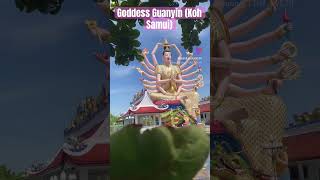 Goddess Guanyin KohSamui thaitrip [upl. by Mackie310]